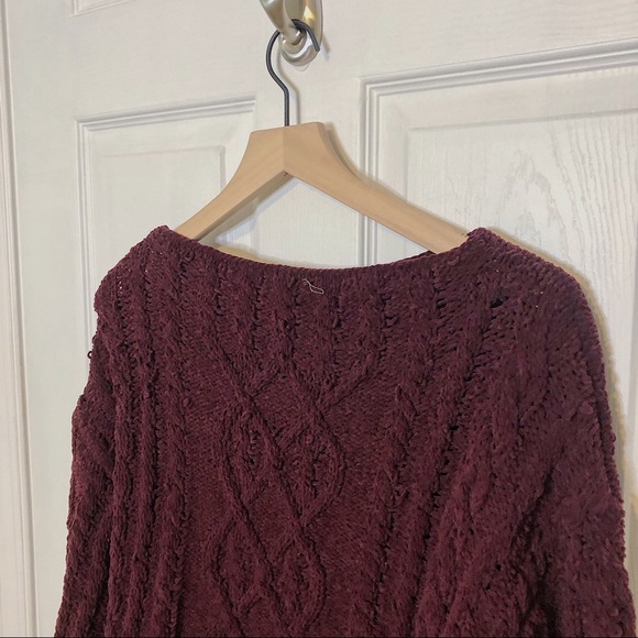 ✧･ﾟplum chenille sweater - Picture 4 of 5